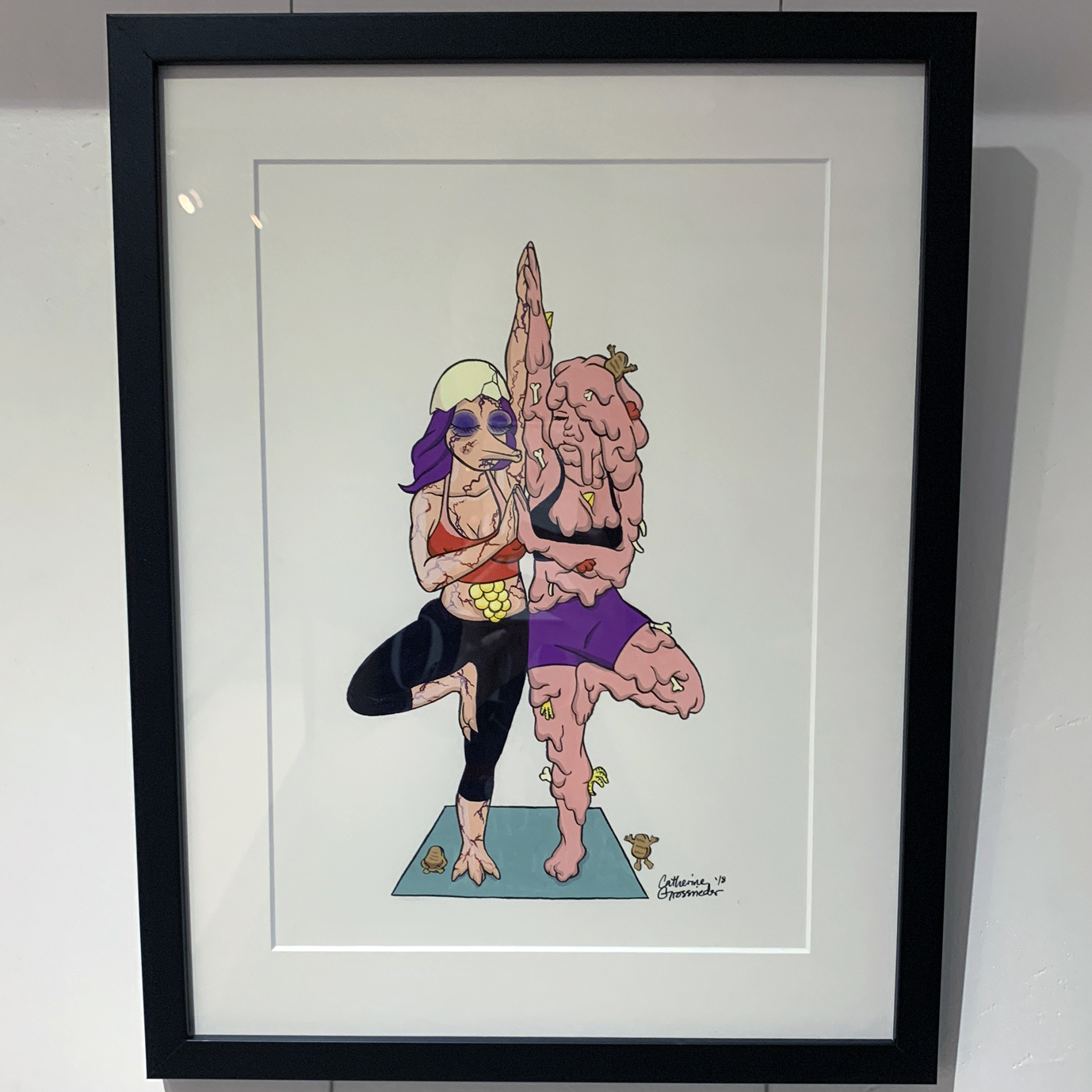 "Embryo Girl and Pink do the Tree" by Catherine Grossrieder - Image 2